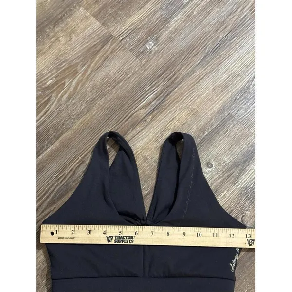 Gymshark Whitney Simmons Blk Quiet‎ Luxury Minimalist Athleisure Mesh Sports Bra - Image 11
