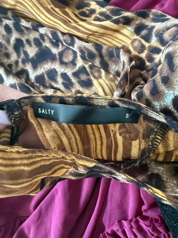 Salty Leopard maxi dress - Image 4