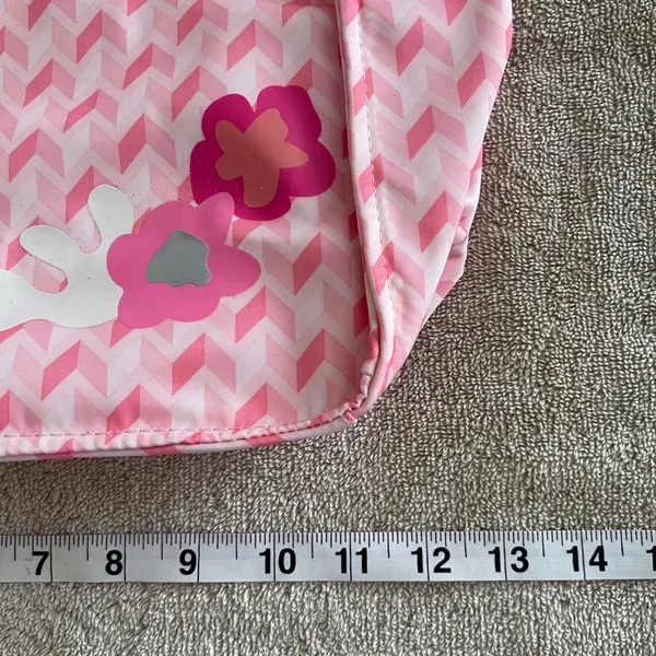 Estée Lauder Pink Fabric Bag toiletries travel beach summer makeup cosmetics - Image 3