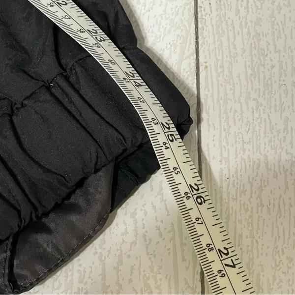 Woman Within Hooded Utility Jacket Black Tan 18/20 NWOT - Image 9