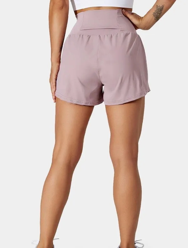 Halara Back Pocket Plus Side Hidden Pocket 2-in-1 Gym Shorts 3" - Image 5