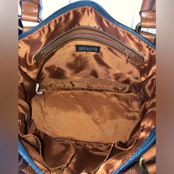 Bueno leather shoulder/hand bag - Image 7