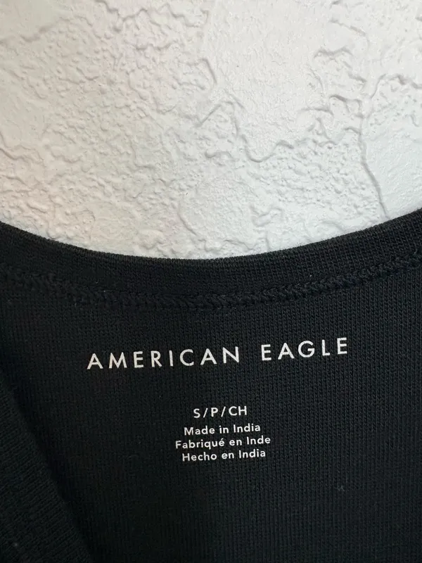 Black American Eagle Mini Dress - Image 3
