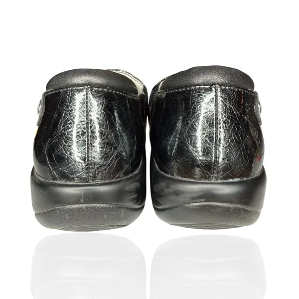 Alegria‎ Keli Pro Slip On Comfort Nursing Shoes Black Leather Clogs 40 US 9.5-10 - Image 8