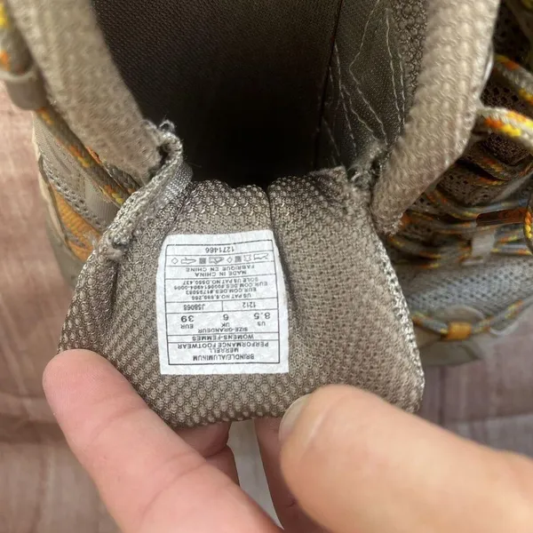 Merrell Siren Sport 2 Vibram Brindle Aluminum Trail Hiking Shoes Women's Sz 8.5 - Image 9