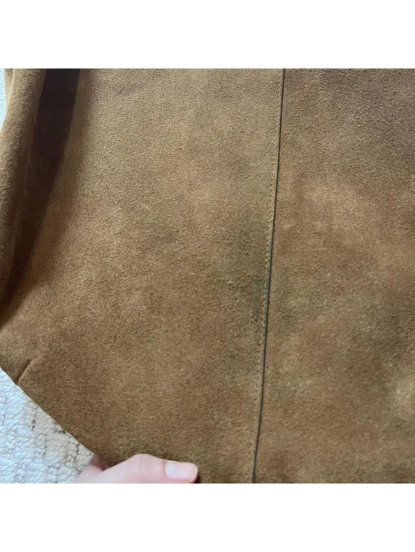 Madewell Essential Curve Shoulder Bag in Aged Cognac - Image 5