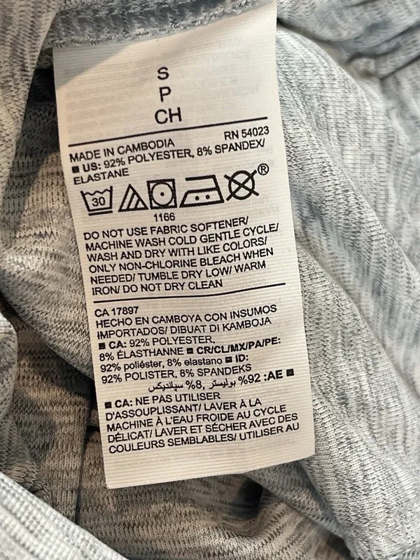 Old Navy Active Breathe ON Jumpsuit Gray Sleeveless Cropped Wide Leg S NWT - Image 9