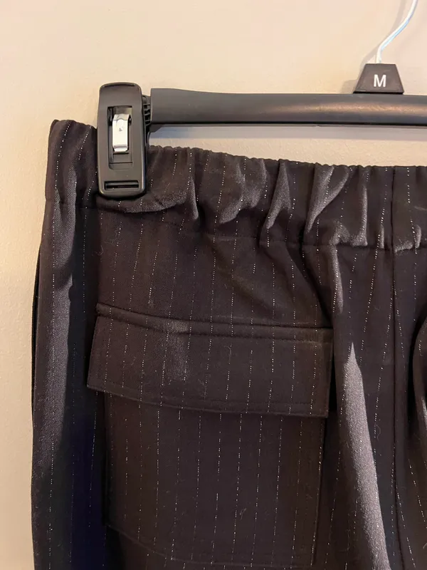 Pinstripe Dress Pants Trousers - Image 4