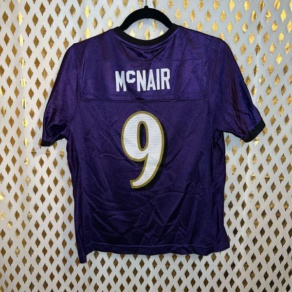 Reebok NFL Ravens McNair jersey women’s purple football jersey size S - Image 3