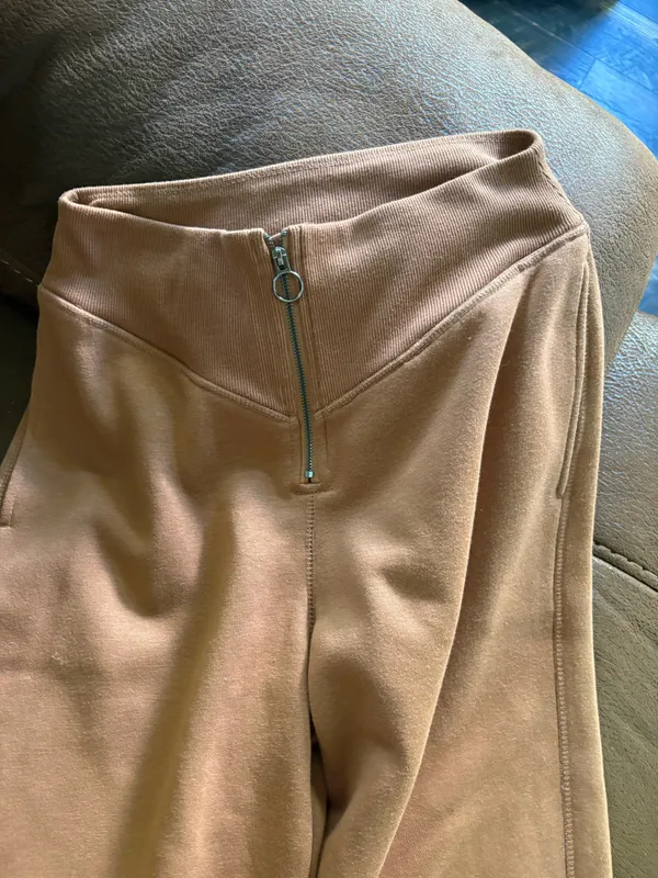 Rae mode sweatpants Tan - Image 2