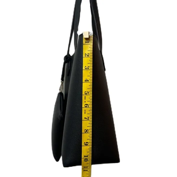 Women’s Black Tote Shoulder‎ Bag Handbag Purse - Image 9