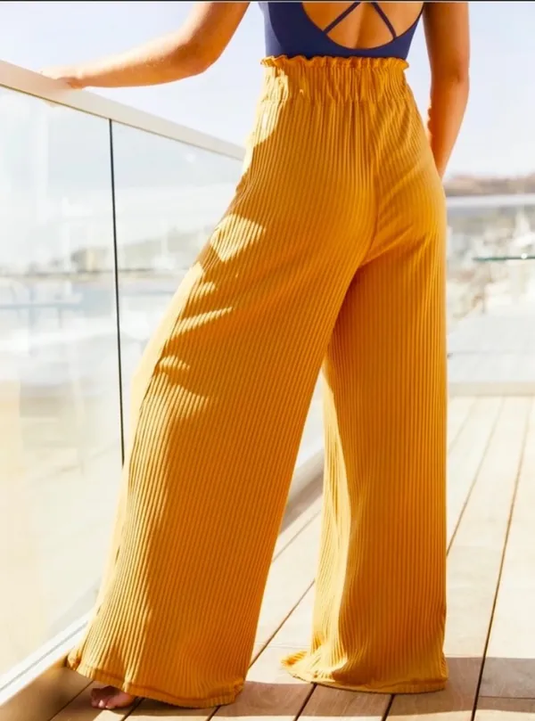 Free People Movement Blissed Out Wide Leg Pants - Image 4