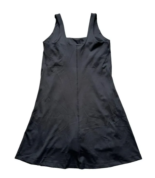 🆕Old Navy Active Black PowerSoft Square Neck Athletic Dress - Image 4