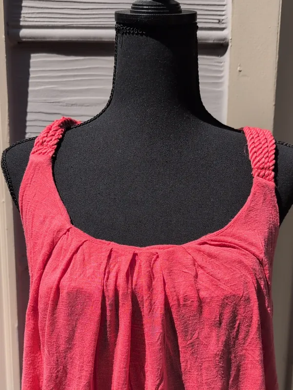 One Clothing Bubble Hem Racerback Tank Top - Image 2