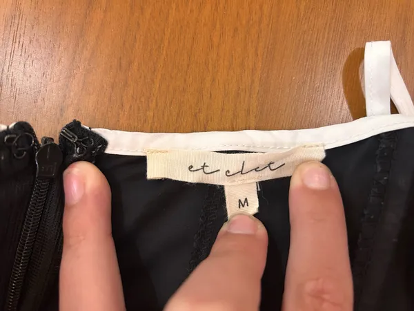 Et Clet Black corset Dress! - Image 7