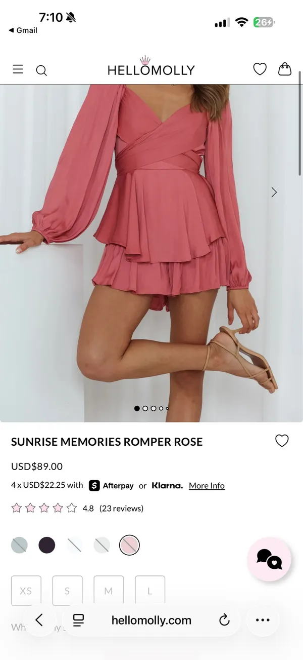 Romper Hello Molly Pink - Image 4