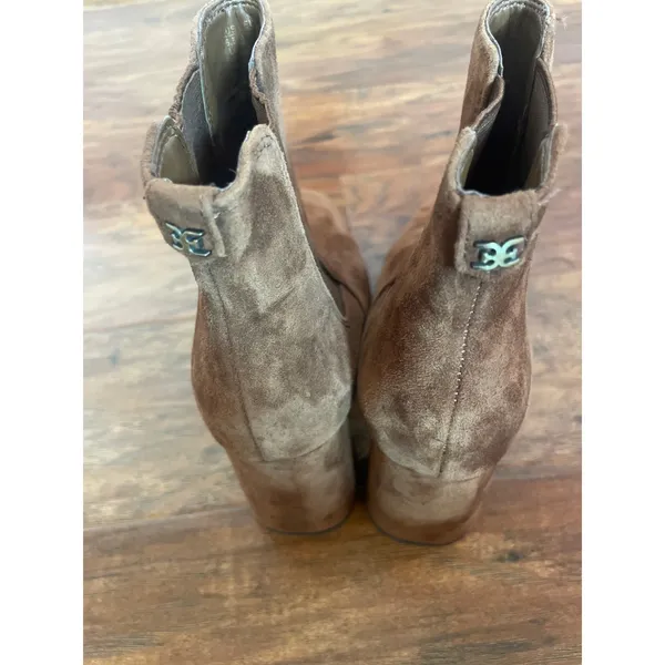 SAM EDELMAN Chiara Chelsea Ankle Boot 6.5 COUNTRY WESTERN 70S BOHO COWGIRL - Image 3