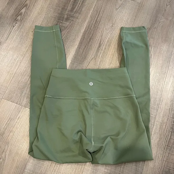 Lululemon Wunder Train 25" Green Twill - Image 6