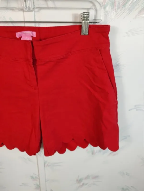 Isaac Mizrahi Red Shorts - Image 3