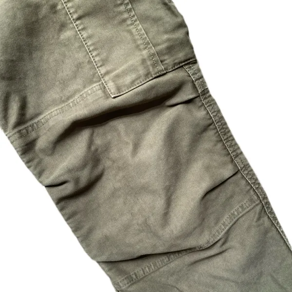 Army Green Double Knee Cargo Pants 🔥 - Image 2