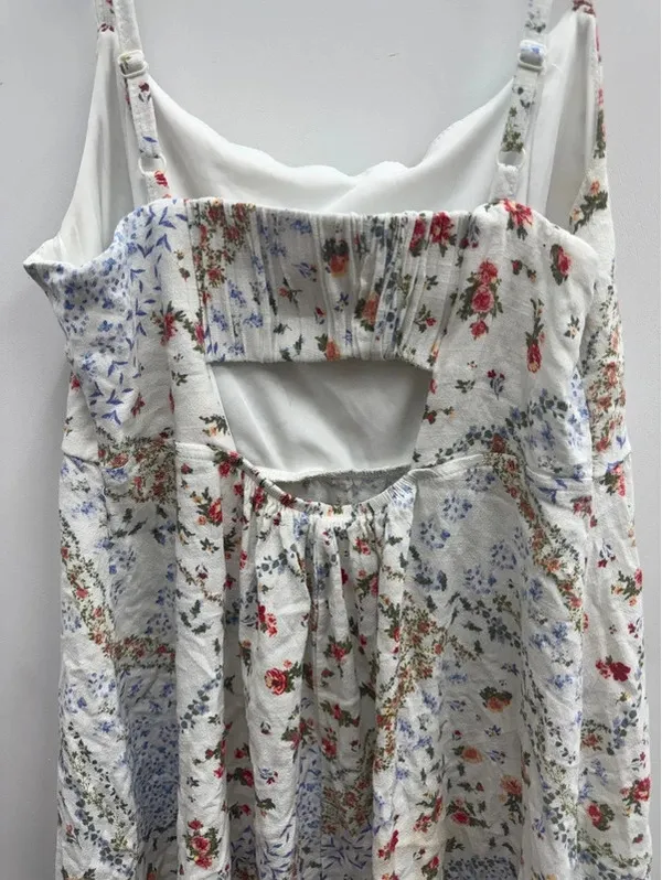 Pink rose, boutique, sundress, size women, small - Image 6