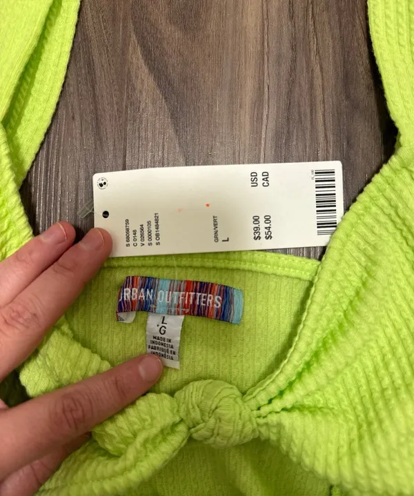 Urban Outfitters Green Top - Image 2