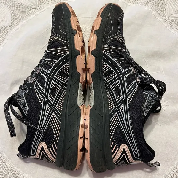 ASICS Gel Venture 7 Running Sneakers Shoes Women’s Size 7 Black Gray 1012A983 - Image 8