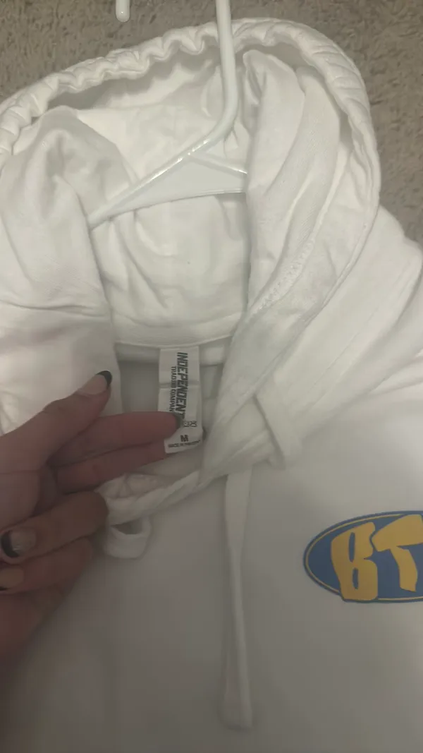 Big Time Rush Hoodie White Size M - Image 2