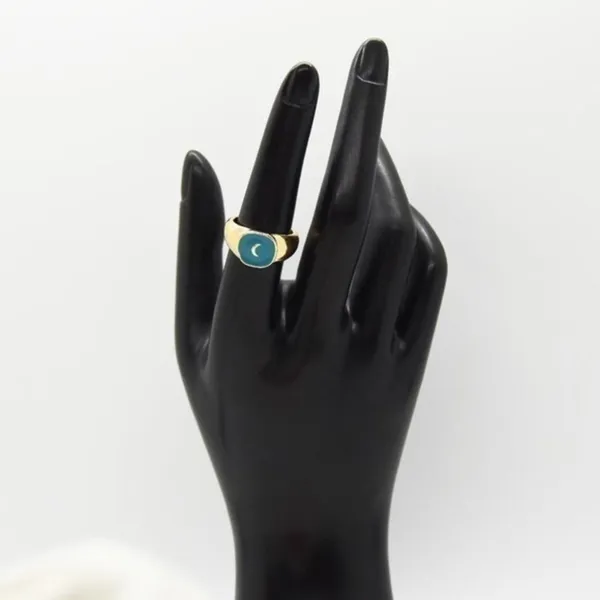 Blue Moon Ring Gold - Image 4