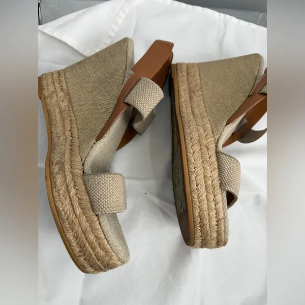 Tory Burch‎ Tan Espadrille Sandals - Image 10