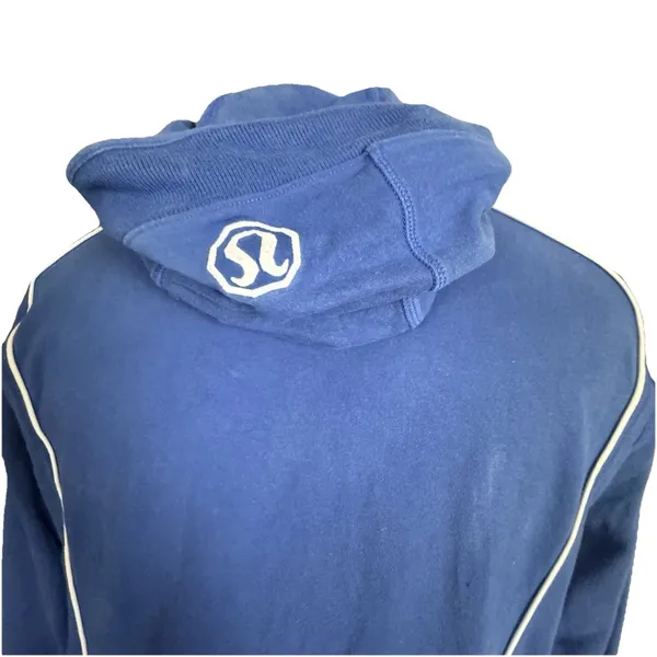 Lululemon Blue Scuba Size M Vintage! Rare Preloved Condition!! - Image 6
