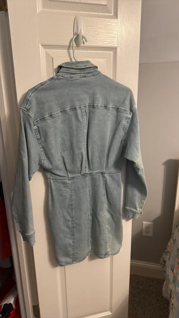 Denim Free People Dress Mini - Image 2
