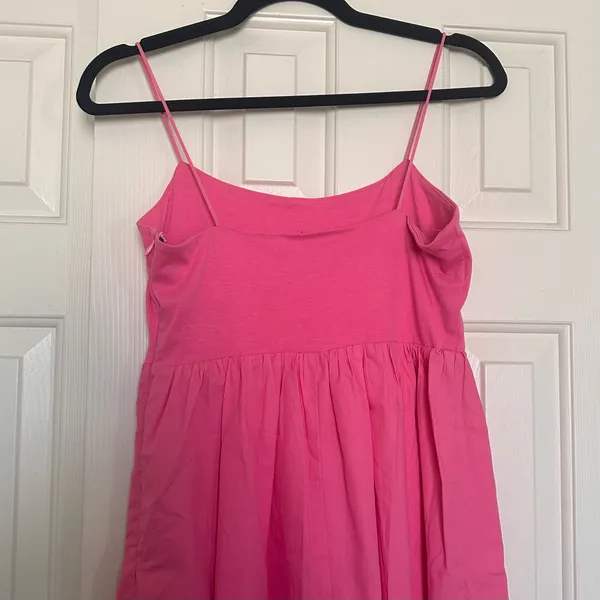 Forever 21 Pink Midi Sleeveless Dress, size S - Image 3