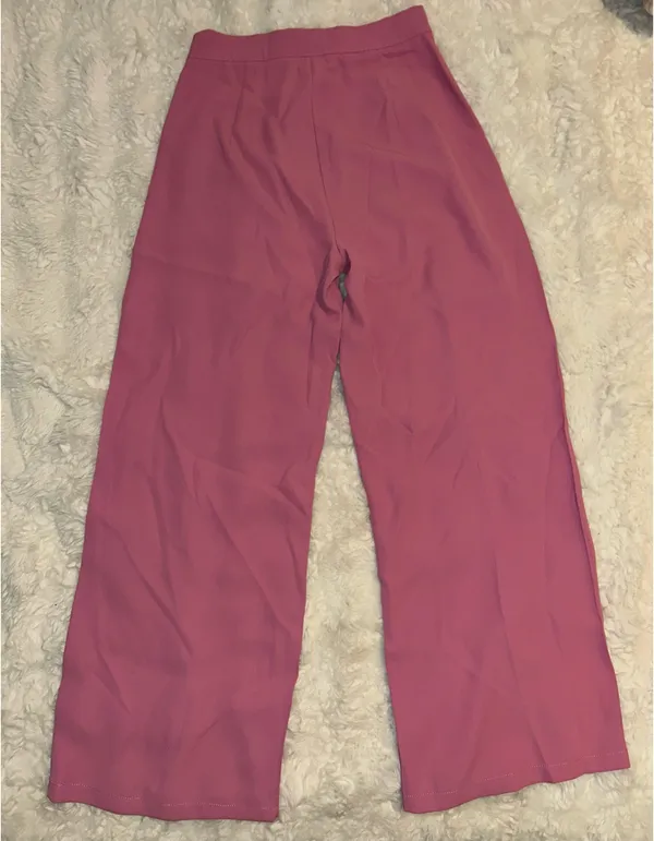 SheIn Blush Pink Pants/Slacks Petite - Image 7