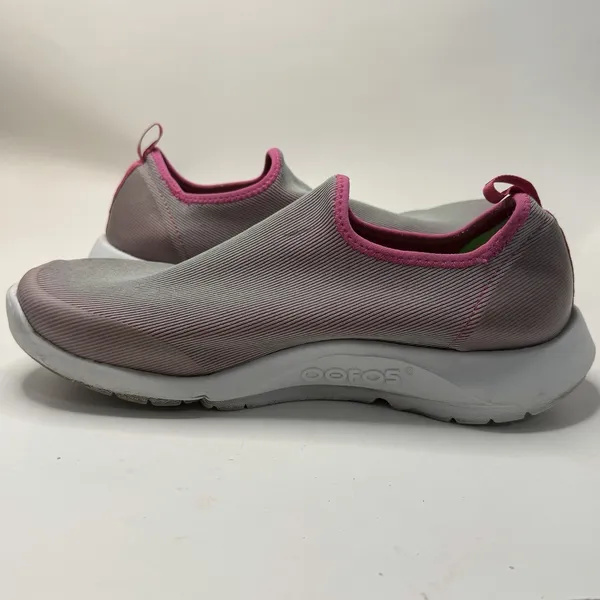 Oofos OOmg Sport Shoe Recovery Slip-On Low Rise Fuschia Sneaker Women's Size 9 - Image 6