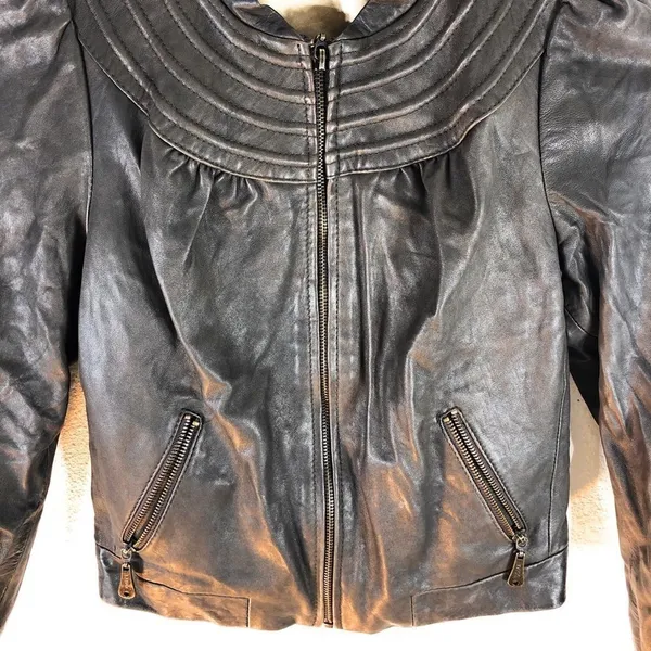 Doma Leather‎ Jacket Black Size XS - Image 4