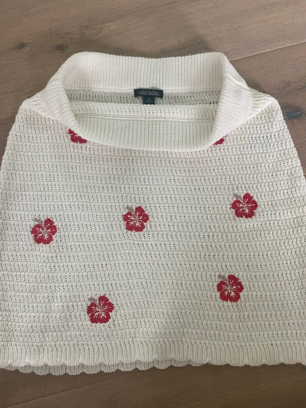 Target Crochet Flowers Skirt - Image 4