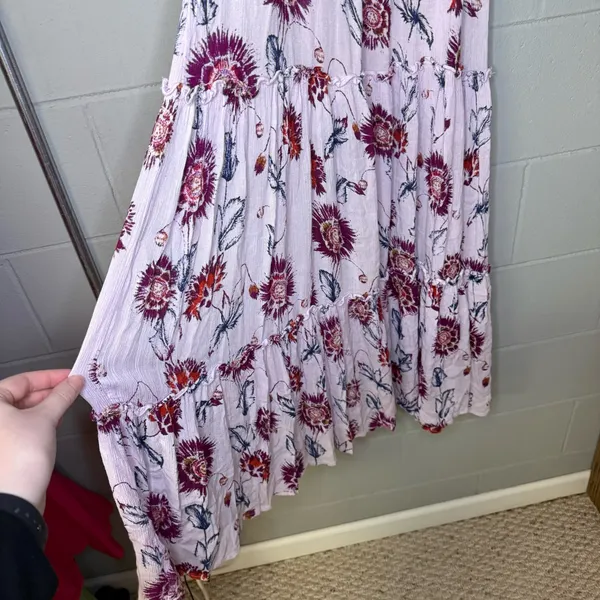 Free People Intimately Garden Party Floral Maxi Dress in Purple Women’s Sz Small - Image 6
