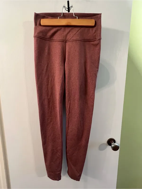 Old Navy Women’s Size Small Cloud Comfy Extra High‎ Rise Legging Warm Taupe 7/8 - Image 3