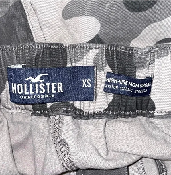 Hollister High Rise Mom Shorts - Image 3