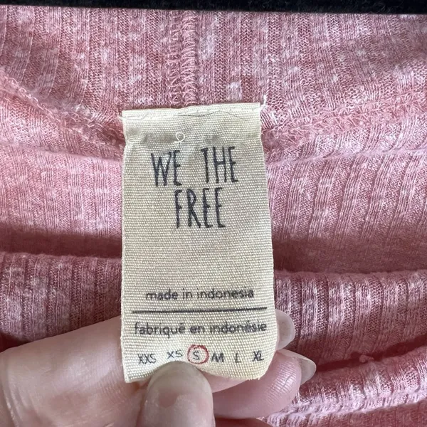 We The Free Shirt Womens‎ S Pink Londontown Sweater Oversized Tunic Boho Casual - Image 4