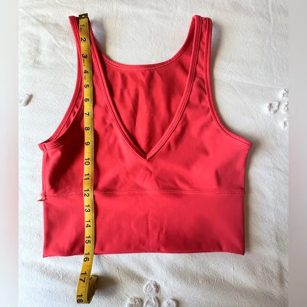 Lululemon Power Pivot Tank Top *Everlux - Carnation Red - 6 - Image 10