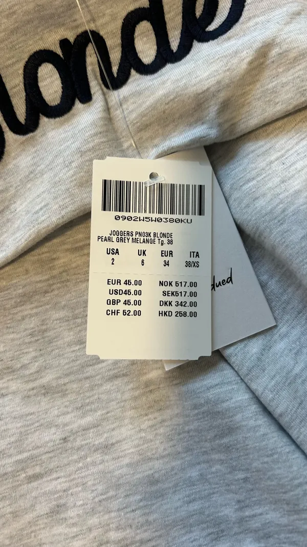 Subdued Blonde grey fold over pants NWT Gray Size 2 - Image 5