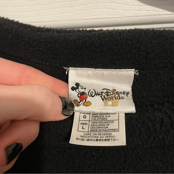 Vintage Walt Disney World Fuzzy Crewneck sweatshirt - Image 3