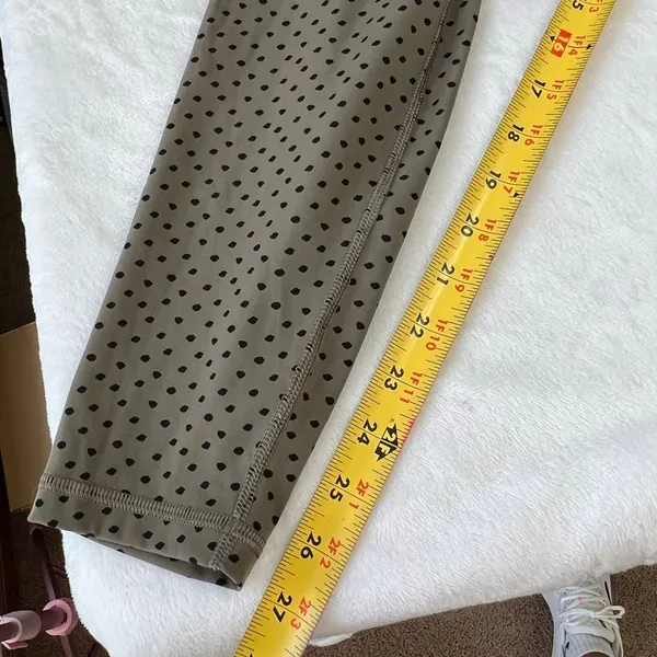 Everlane High Rise Polka Dot Perform Leggings Large Women - Image 7