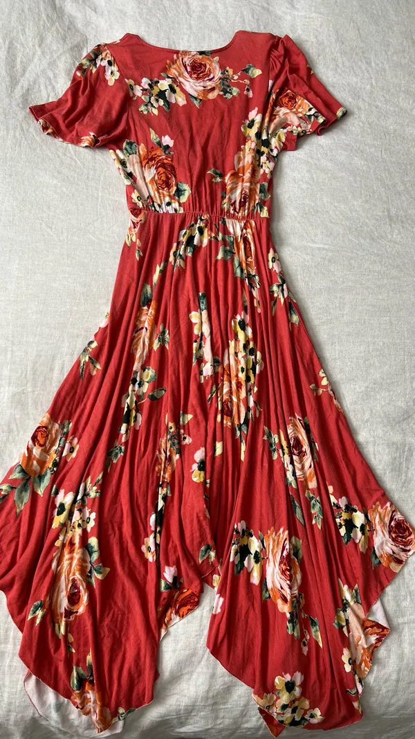 Altar'd State Midi Floral Dress - Image 4
