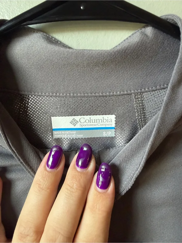 Columbia Gray Half Zip Performance Pullover – Women’s Small - Image 4
