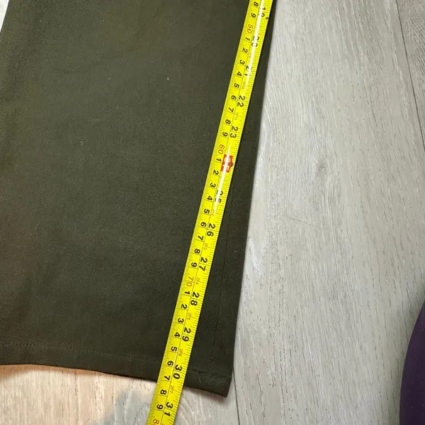 Lauren Ralph Lauren womens olive green business casual straight leg pants size 6 - Image 4