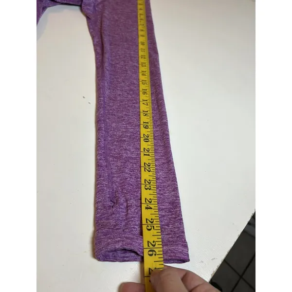 Nike Nike Heathered Purple Dri-FIT Pullover Sz M Nike Running w Thumbholes - Image 12