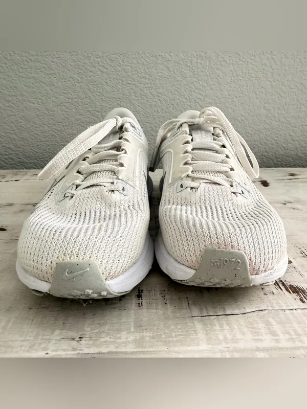 Nike Downshifter 13 Women’s Running Shoes White Gray Sneakers Size 5 DV3854-101 - Image 4